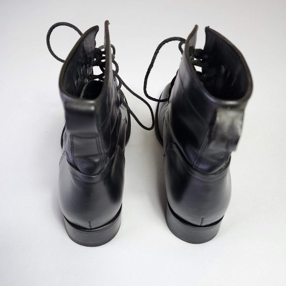 Buttero B1101 Black Leather Ankle Boots Made in Italy 41.5 - Picture 8 of 15